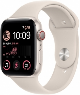 Apple Watch SE 2 (2022) Cellular 40mm Alüminyum Kasa ve Spor Kordon