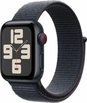 Apple Watch SE 2 2024 Cellular 44mm Alüminyum Kasa ve Spor Loop