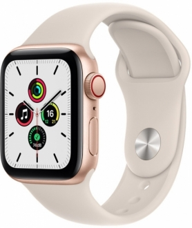 Apple Watch SE Cellular 40mm Alüminyum Kasa ve Spor Kordon