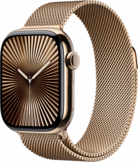Apple Watch Series 10 Cellular 42mm Titanyum Kasa ve Milano Loop