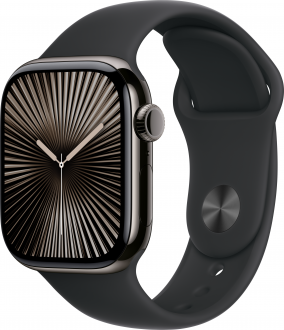 Apple Watch Series 10 Cellular 42mm Titanyum Kasa ve Spor Kordon