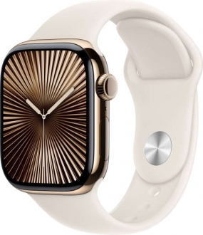 Apple Watch Series 10 Cellular 42mm Titanyum Kasa ve Spor Kordon