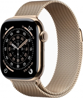 Apple Watch Series 11 Cellular 46mm Titanyum Kasa ve Milano Loop