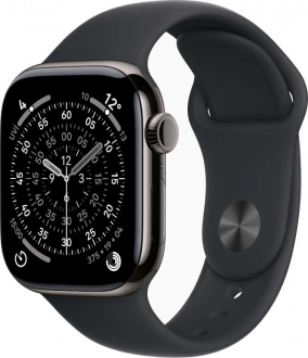 Apple Watch Series 11 Cellular 46mm Titanyum Kasa ve Spor Kordon
