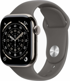 Apple Watch Series 11 Cellular 46mm Titanyum Kasa ve Spor Kordon