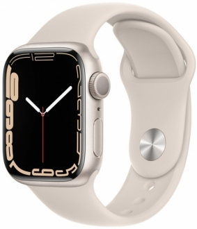 Apple Watch Series 7 41mm Alüminyum Kasa ve Spor Kordon