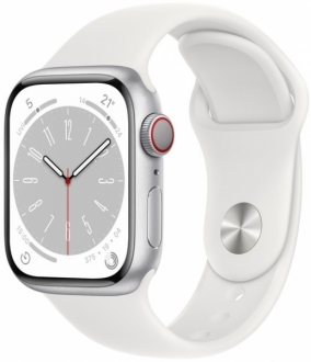 Apple Watch Series 8 45mm Alüminyum Kasa ve Spor Kordon