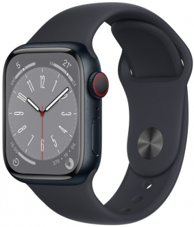Apple Watch Series 8 Cellular 41mm Alüminyum Kasa ve Spor Kordon