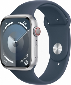 Apple Watch Series 9 Cellular 45mm Alüminyum Kasa ve Spor Kordon