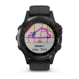 Garmin Fenix 5 Plus Sapphire Black with Black Band