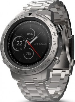 Garmin Fenix Chronos Brushed Stainless Steel