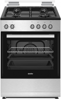 Simfer 1260 İnox Black 4G Multi Turbo Fırın